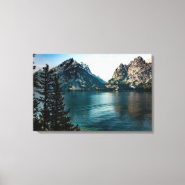 Jenny Lake, Grand Tetons auf der Leinwand