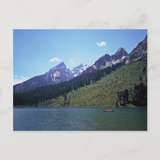 Jenny Lake Postkarte (Vorderseite)