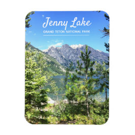 Jenny Lake Wyoming | Grand Teton National Park Magnet