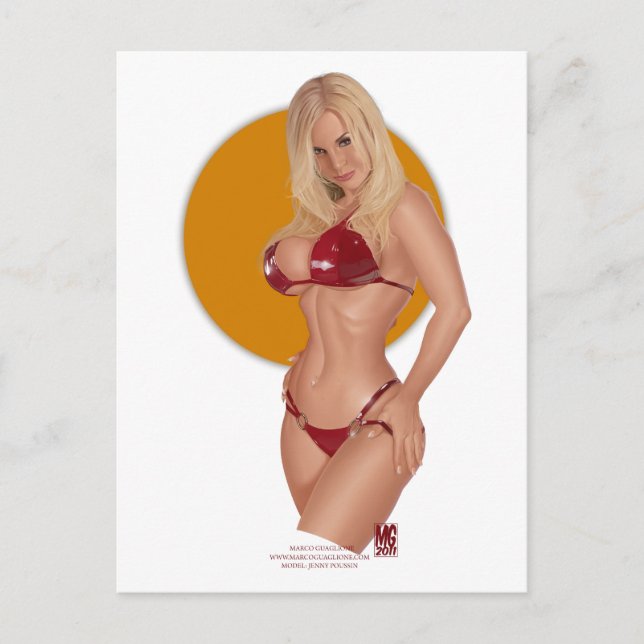 Jenny Postcards Postkarte (Vorderseite)