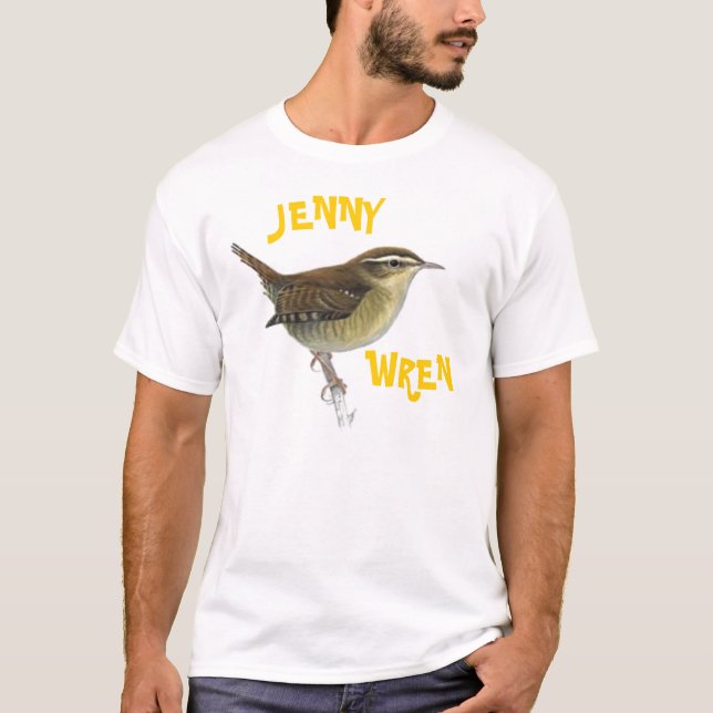 Jenny-Zaunkönig T-Shirt (Vorderseite)