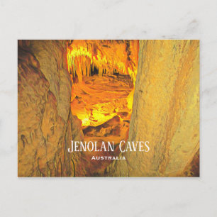 Jenolan Caves Kalksteinhöhlen Australien Postkarte