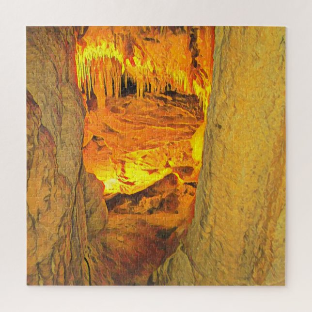Jenolan Caves Kalksteinhöhlen Australien Puzzle (Vertikal)