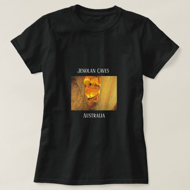 Jenolan Caves Kalksteinhöhlen Australien T-Shirt (Design vorne)