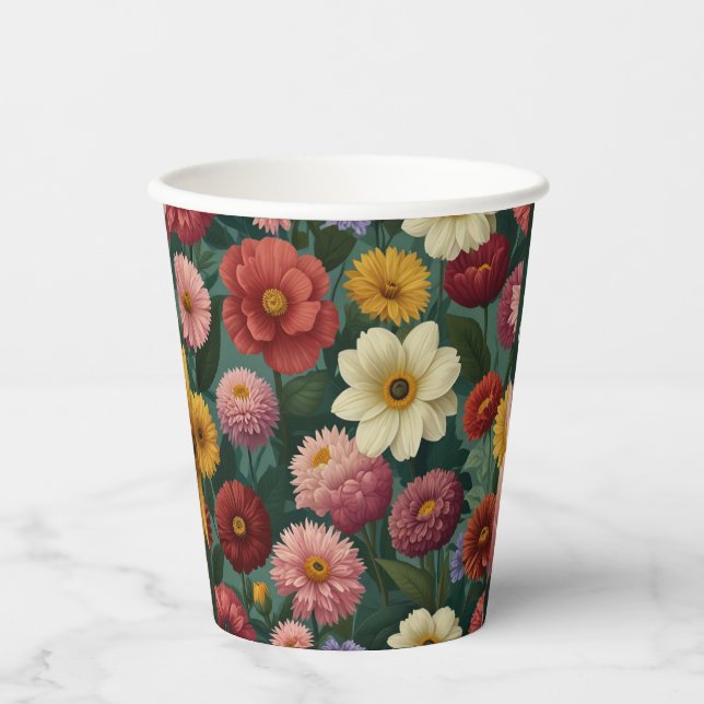 "Jenseits der Bequemlichkeit: Die Umweltauswirkung Pappbecher (Vorderseite)