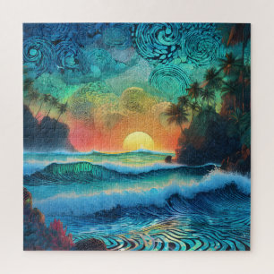 Jenseits der Blues Seascape Puzzle
