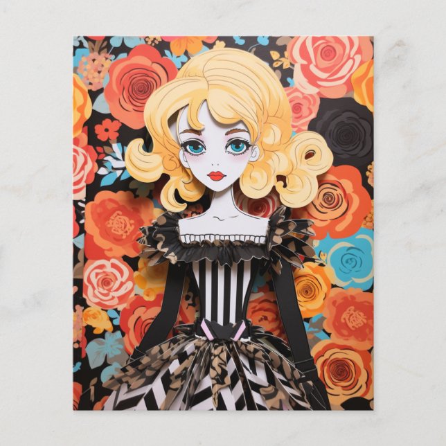 Jenseits der Maske: Papierpuppen leben auf Bühne (Vorderseite)