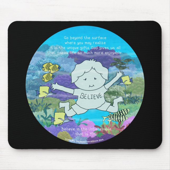 Jenseits der Oberfläche Mousepad (Vorne)