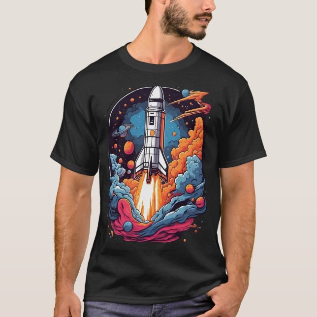 Jenseits der Sterne T-Shirt (Vorderseite)