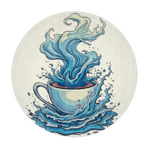 Jenseits der täglichen Tasse Schneidebrett