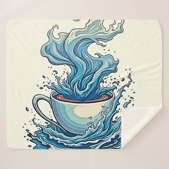Jenseits der täglichen Tasse Sherpadecke (Vorderseite (Horizontal))