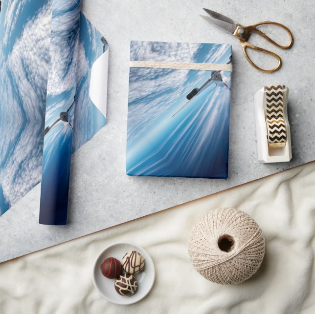 Jenseits des Horizonts: Koncorde von hinten Geschenkpapier (Kunsthandwerk)