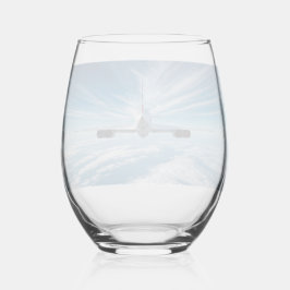 Jenseits des Horizonts: Koncorde von hinten Weinglas Ohne Stiel