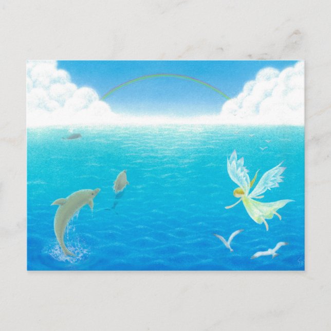 Jenseits des Horizonts Postkarte (Vorderseite)