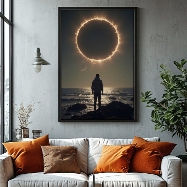 Jenseits des Lichts Leinwanddruck (Von Creator hochgeladen)