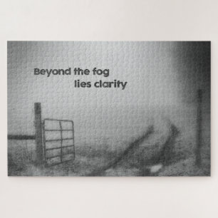 Jenseits des Nebels ist Klarheit - 20x30 - 1014 St Puzzle