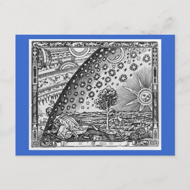 Jenseits des Universums Postkarte (Vorderseite)