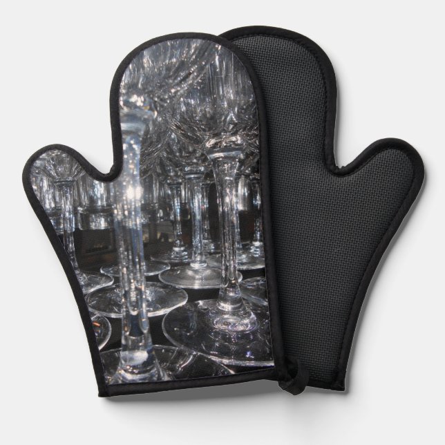 Jenseits des Vertrauten Ofenhandschuh (Vorderseite/Rückseite)