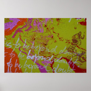 "Jenseits des Zweifels" Poster