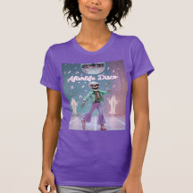 Jenseits-Disco  Groovy-Skelett-Tanz in Pastell 