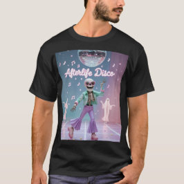 Jenseits-Disco – Groovy-Skelett-Tanz in Pastell  T-Shirt