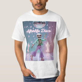 Jenseits-Disco – Groovy-Skelett-Tanz in Pastell  T-Shirt