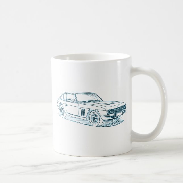 Jensen-Auffänger Tasse (Rechts)