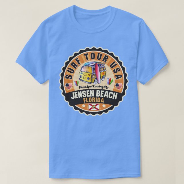 Jensen Beach Florida 2 T-Shirt (Design vorne)