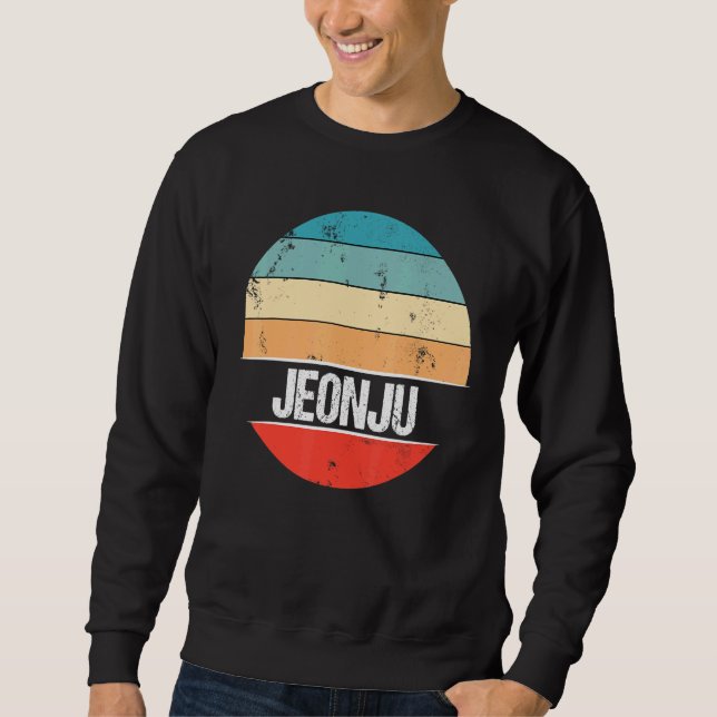 Jeonju South Korea City Trip Sweatshirt (Vorderseite)
