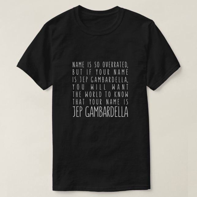 JEP Gambardella T-Shirt (Design vorne)