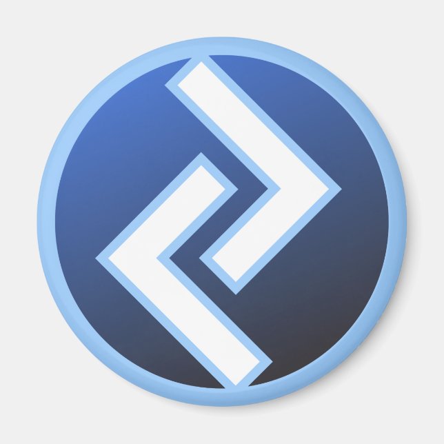 Jeran Jeraz Rune Magnet (Vorne)