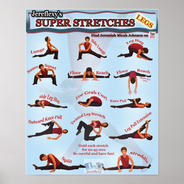 Jereflexy's Super Stretches Poster (Vorne)