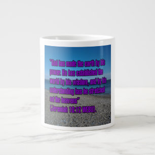 Jeremia 10:12 WEBU Tasse