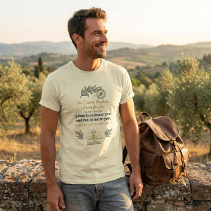 Jeremia 29:11 Bibelvers Inspirierend T-Shirt