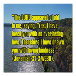 Jeremia 31:3 WEBU Poster