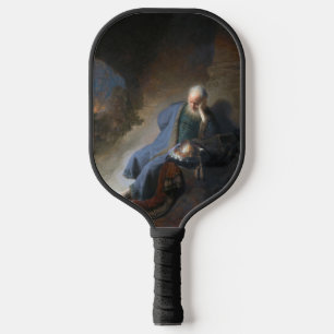 Jeremia klagend über die Zerstörung Jerusalems, Re Pickleball Schläger