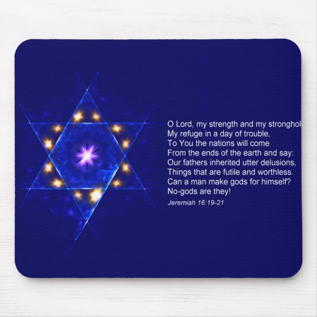 Jeremiah 16 mousepad (Vorne)
