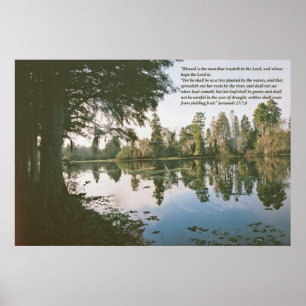 Jeremiah 17 — horizontal poster