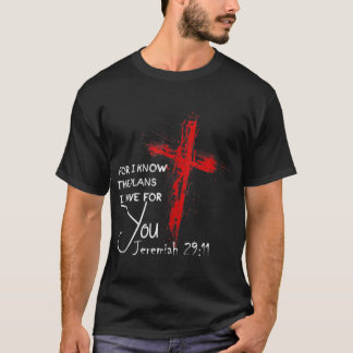 Jeremiah 2911 Geschenk des Christlichen religiösen T-Shirt