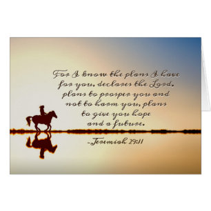 Jeremiah 29:11 Denn ich kenne die Pläne, die ich h