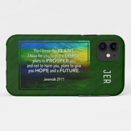 Jeremiah 29:11 | DENN ICH KENNE DIE PLANS Bibel GR Case-Mate iPhone Hülle