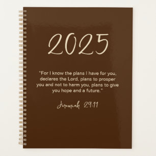 Jeremiah 29:11 Ich kenne den Planer für 2025