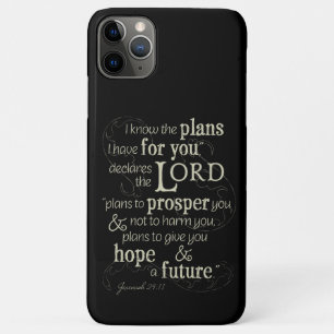 Jeremiah 29:11 Ich kenne die Pläne, die ich für di Case-Mate iPhone Hülle