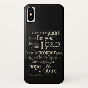 Jeremiah 29:11 Ich kenne die Pläne, die ich für di Case-Mate iPhone Hülle