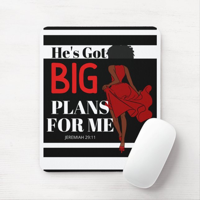 Jeremiah 29:11 Mousepad (Mit Mouse)