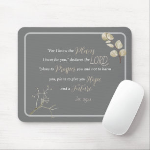 Jeremiah 29:11 mousepad