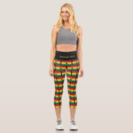 Jeremiah 29:11 | Patriotisch | GHANA FLAG Capri Leggings