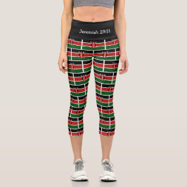 Jeremiah 29:11 | Patriotisch | KENYA FLAG Capri Leggings