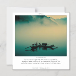 Jeremiah 29:11 PROSPERITY SCRIPIX Magnetkarte Magneteinladung