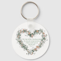 Jeremiah 29:11 Schlüsselkette für Blumenkohl